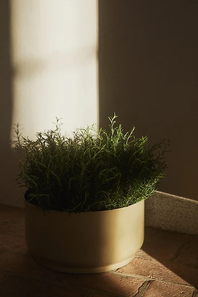 Cache-pot large en métal