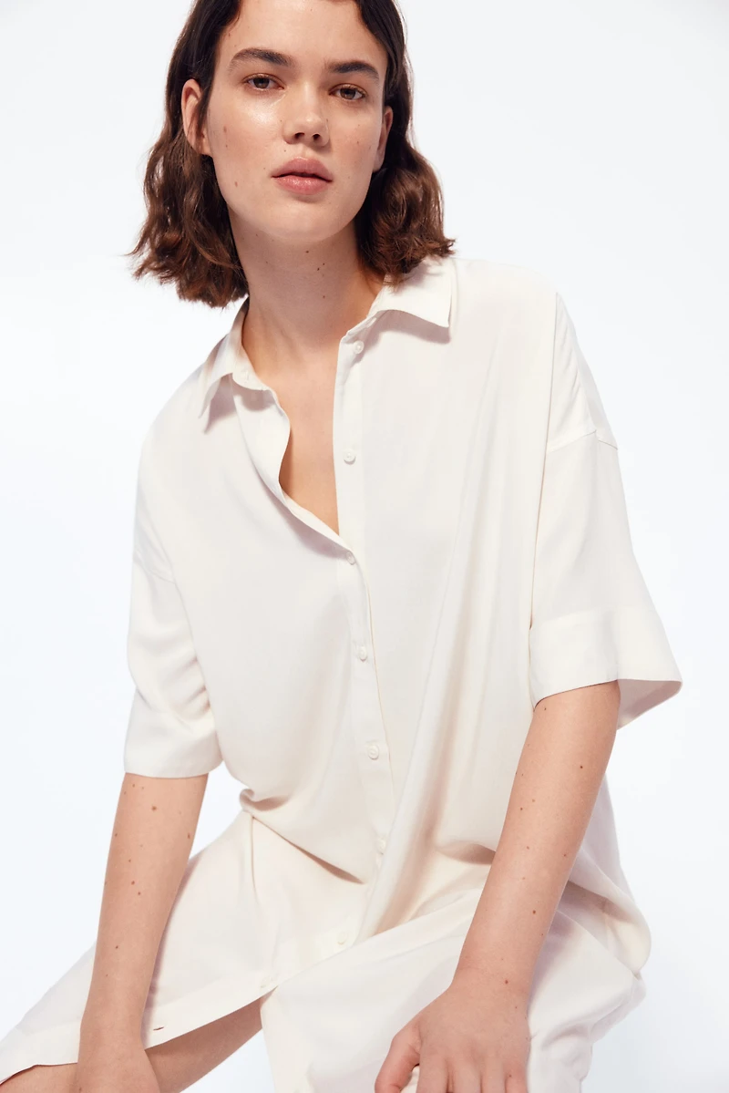 Robe chemise MAMA Before & After