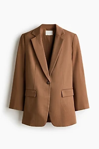 Blazer à fermeture droite