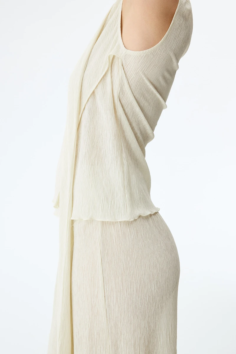 Haut avec détail style écharpe