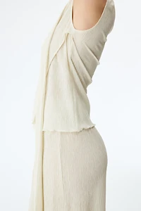 Haut avec détail style écharpe