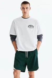 Regular-Fit Track Shorts