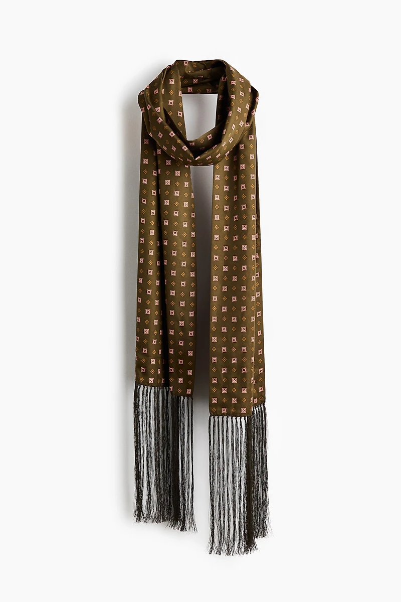 Scarf with Fringe