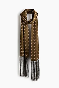 Scarf with Fringe