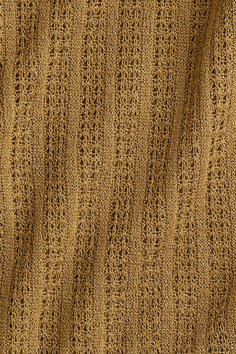 Knit Tie-Front Top