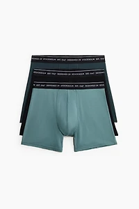 3-Pack COOLMAX® Mid-Length Boxer Briefs