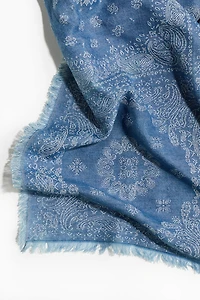 Printed Cotton Scarf