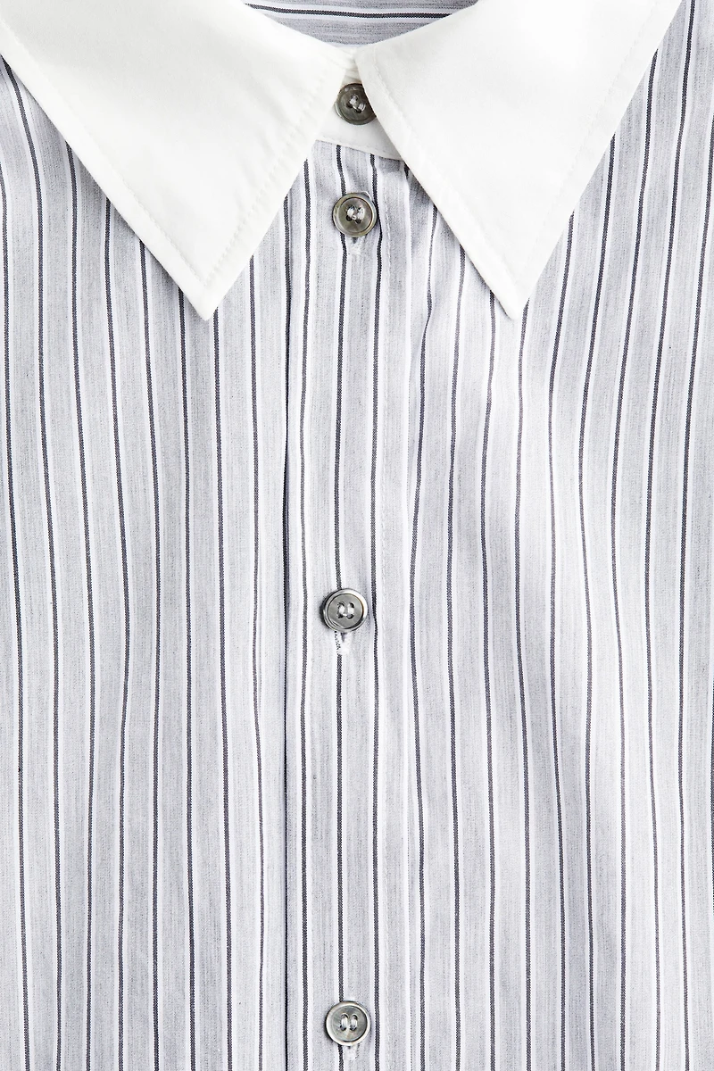 Oversized Poplin Shirt