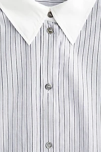 Oversized Poplin Shirt