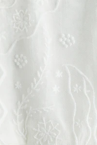 Blouse avec dentelle