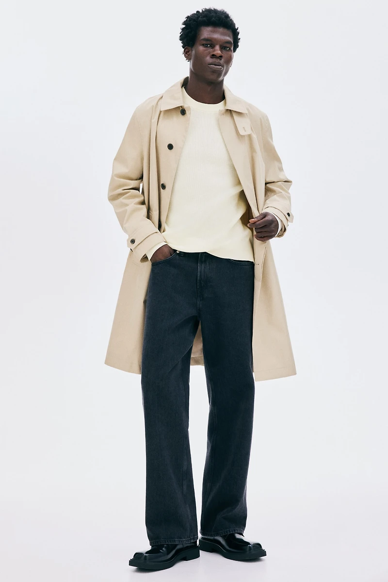 Chandail classique en tricot côtelé