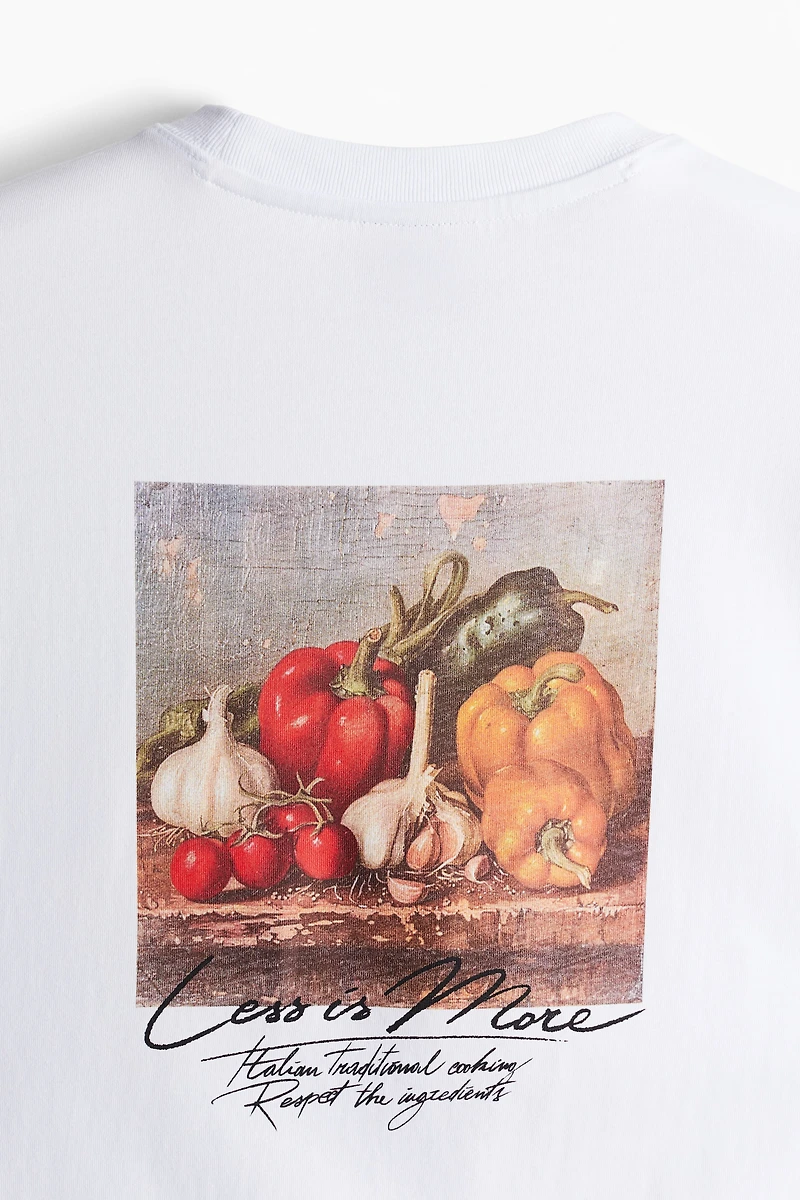 T-shirt imprimé Coupe Flottante