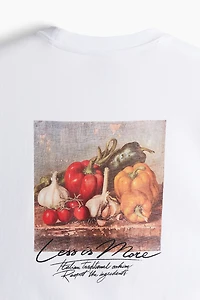 T-shirt imprimé Coupe Flottante