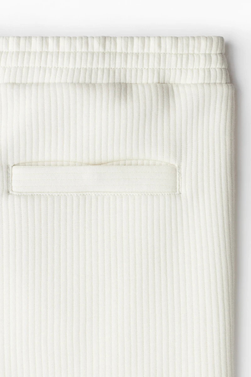 Regular Fit Ribbed Joggers