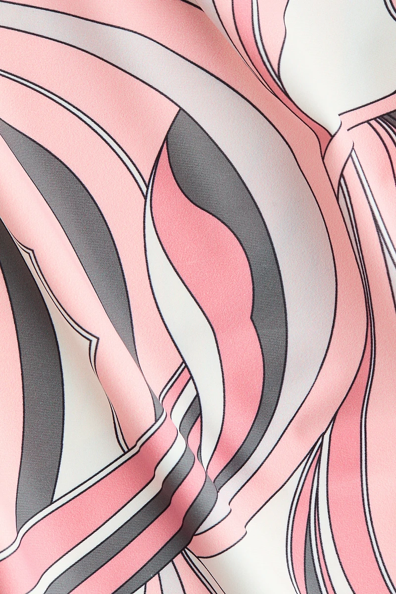 Tie-Detail Slip Dress