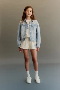 2-Piece Sweatshirt and Shorts Set