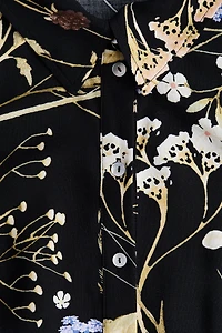 Tie-belt Shirt Dress