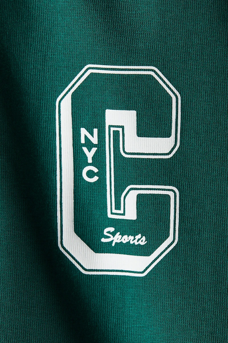 Motif-Detail Polo Shirt