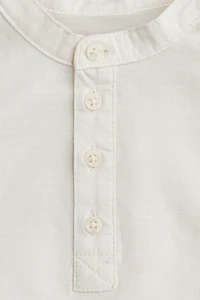 Cotton Henley Shirt
