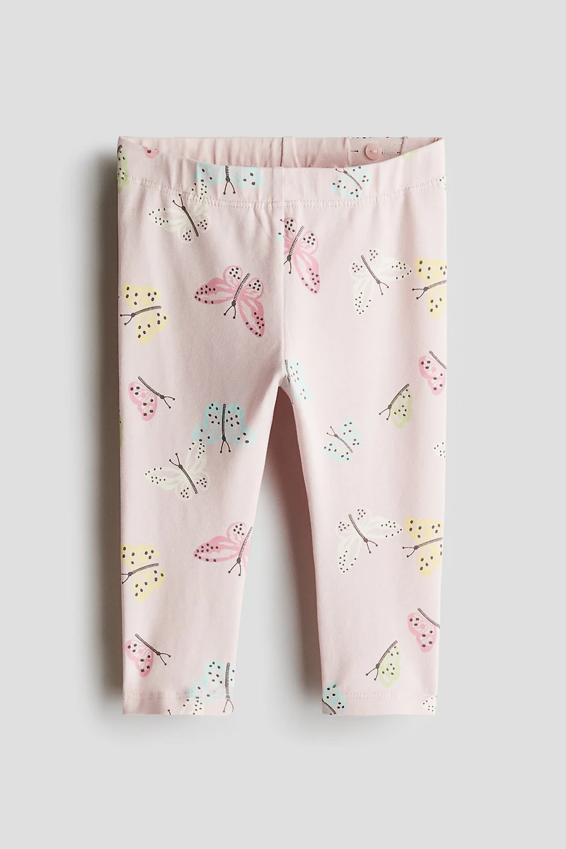 Printed Cotton Leggings