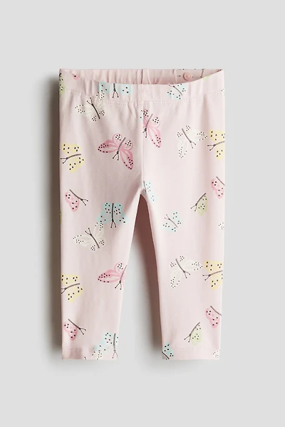 Printed Cotton Leggings