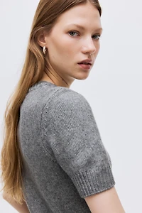 Short-Sleeved Sweater