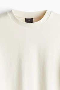 Loose Fit Long-Sleeved Jersey Shirt
