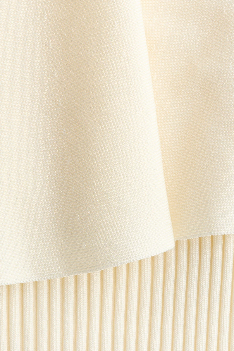 Layered Knit Skirt
