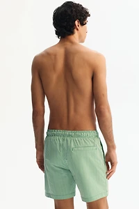 Seersucker Swim Shorts