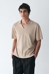 Cooling Regular-Fit Knit Polo Shirt