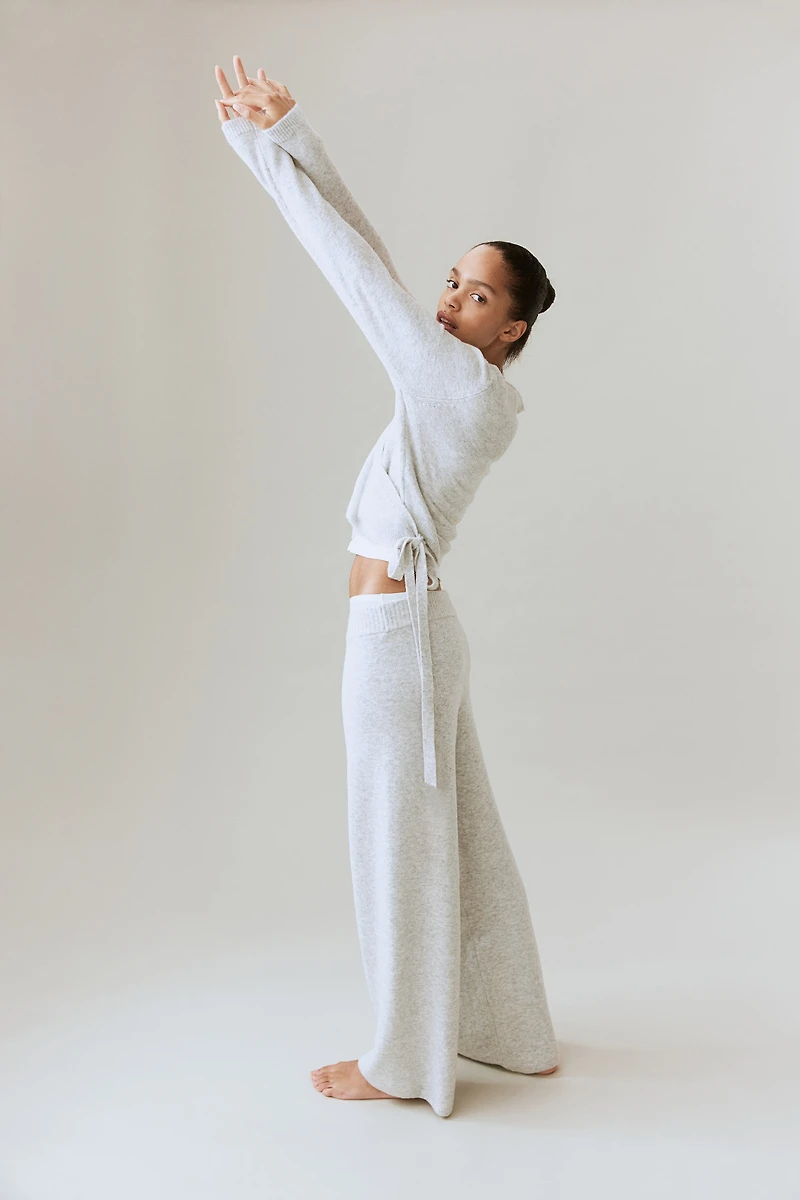 Fine-knit Pants