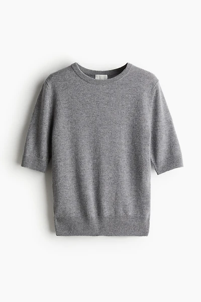 Fine-Knit Cashmere Top