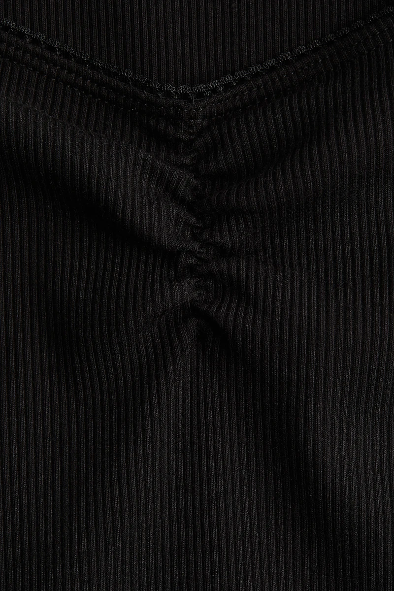 Picot-Trimmed T-Shirt