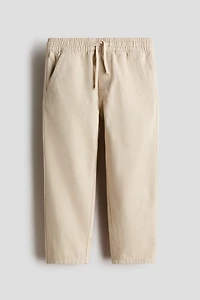 Pantalon en sergé de coton