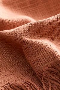 Housse de coussin en tissu flammé