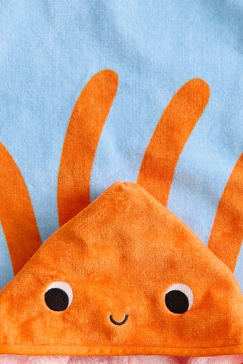 Cape de bain pour bébé