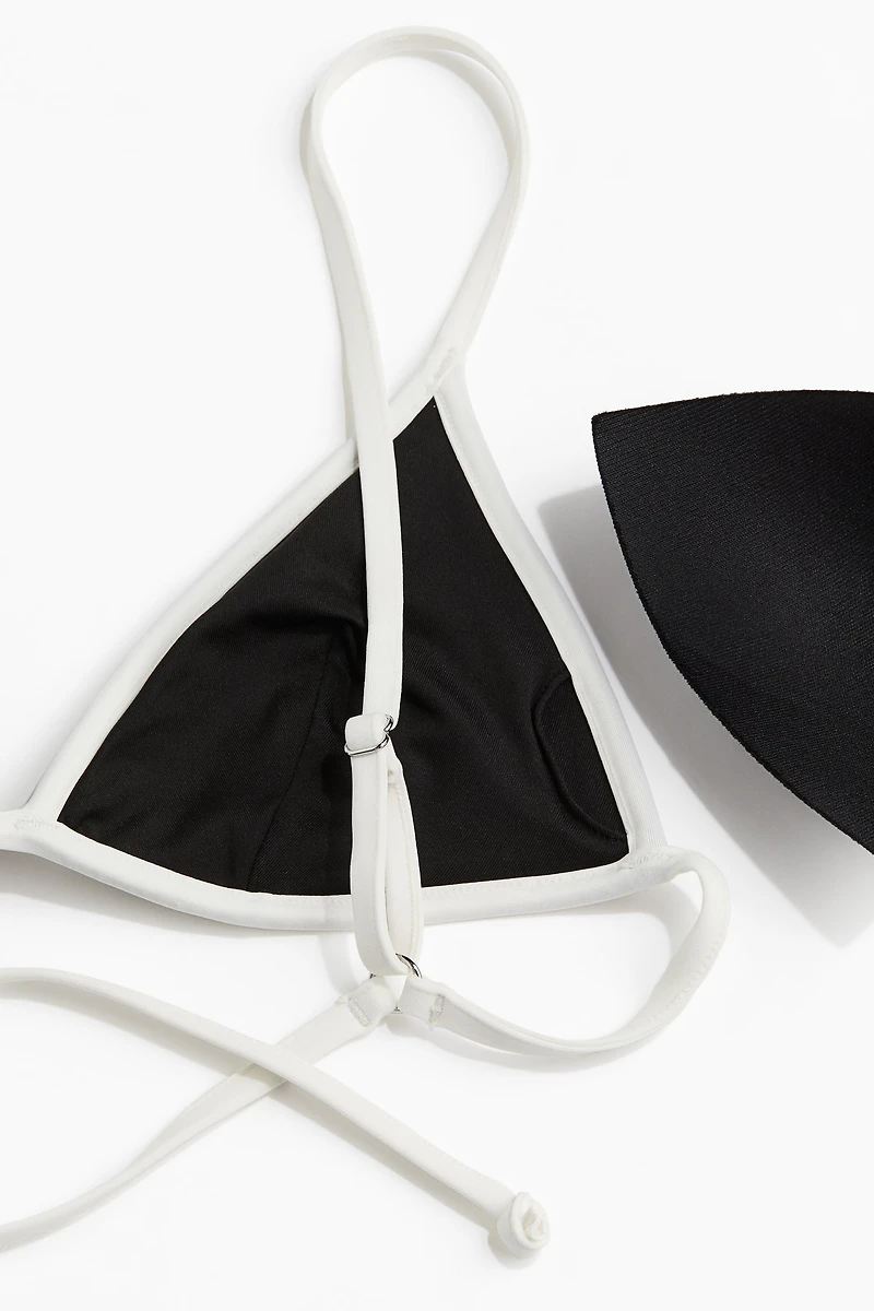 Haut de bikini triangle rembourré