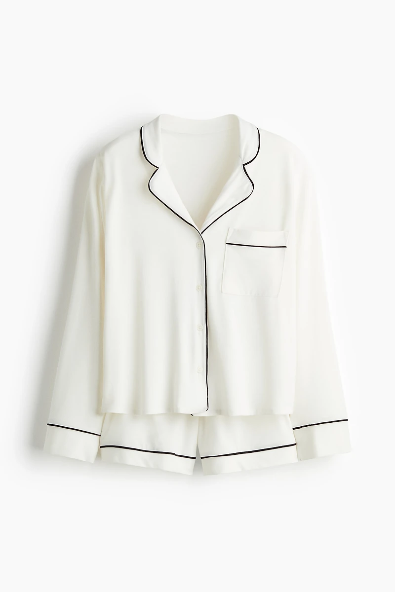 Viscose-Blend Pajamas