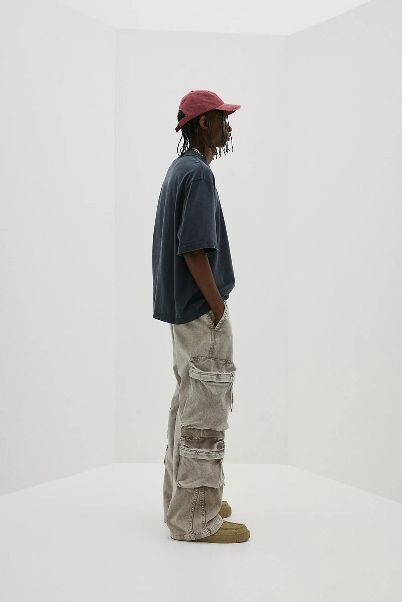 Regular-Fit Twill Cargo Pants