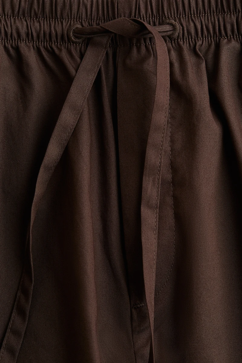 Cotton Drawstring Pants