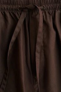 Cotton Drawstring Pants