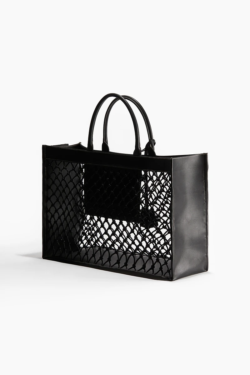 Cabas au design noué