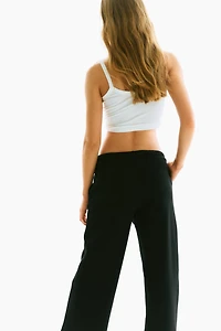 Wide-leg Joggers