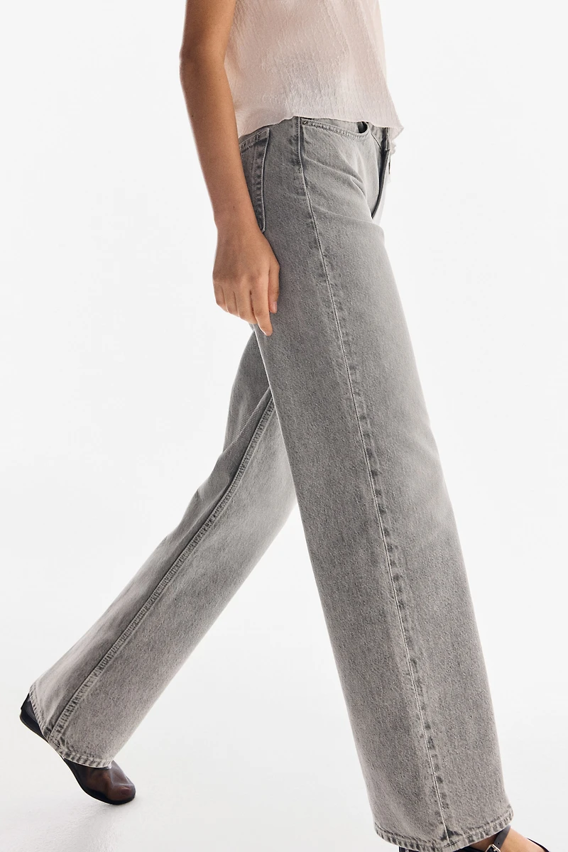 Wide High Jeans