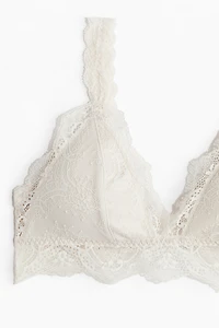 Padded Soft-Cup Lace Bra