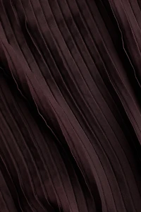Robe à plis nervure en modal