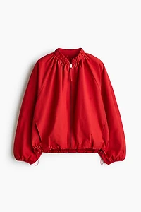 Gathered Bomber Jacket