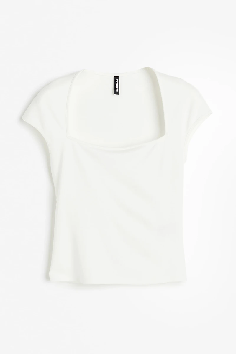 Cap-sleeved Top