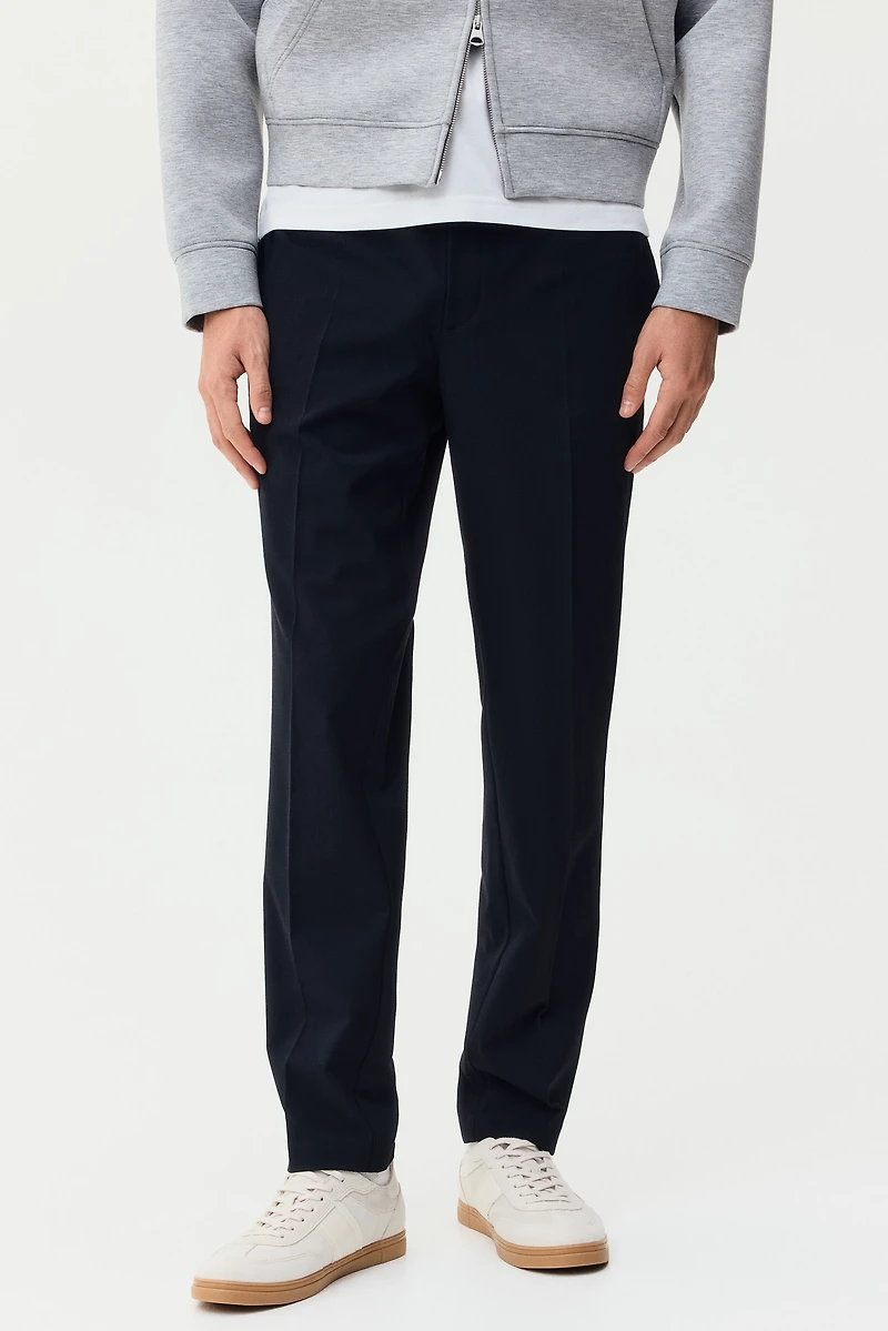 Slim-Fit Dressy Joggers