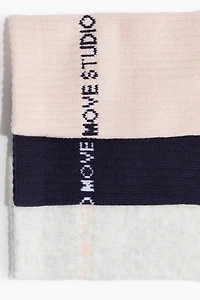 3-Pack Sports Socks with DryMove™